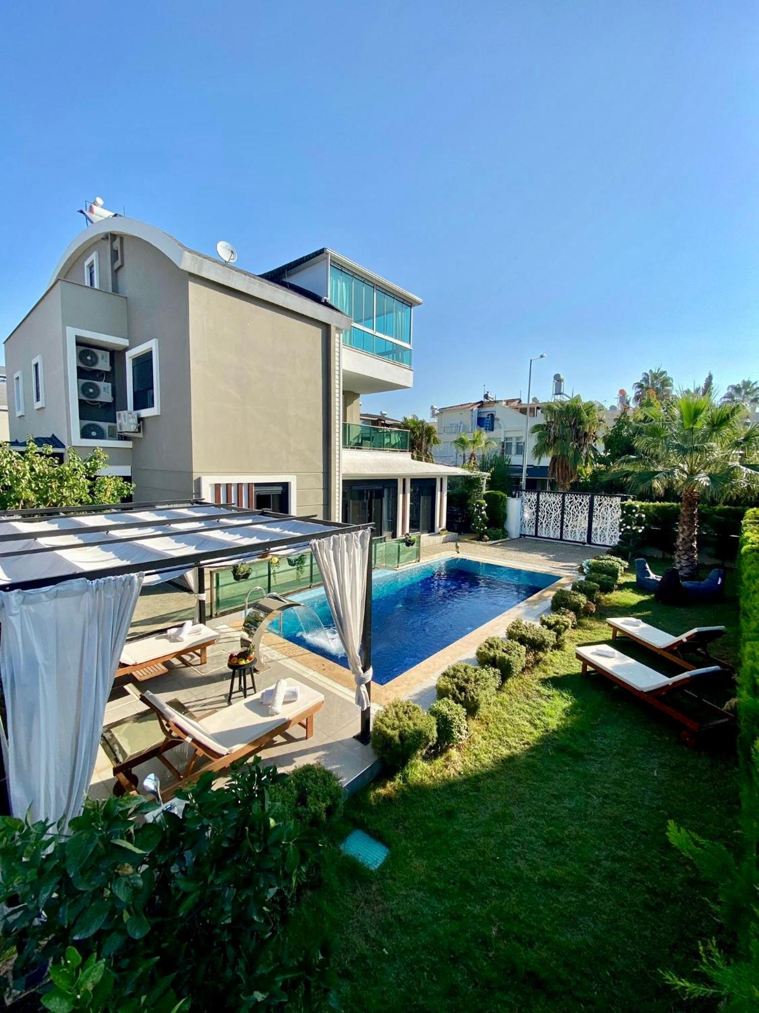 Villa Annabell1 With Swimming Pool And Jacuzzi, 3 Floors Belek Luaran gambar